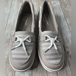 Grasshoppers Ortholite Tan Canvas Shoes Size 7 M